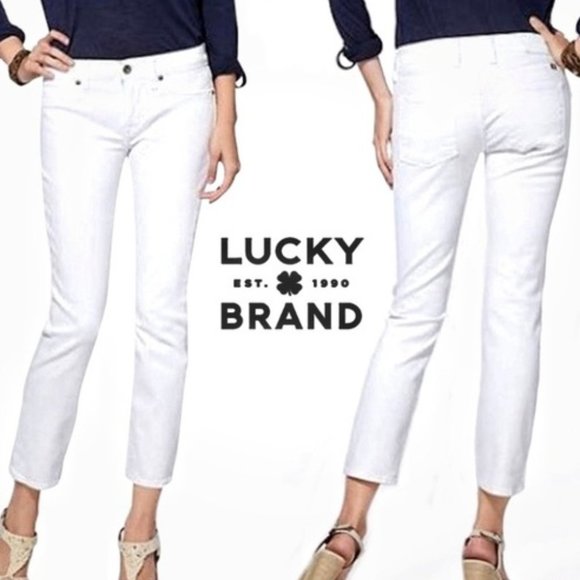 Lucky Brand Pants - Lucky Brand | Sofia Capri White Jean | ??